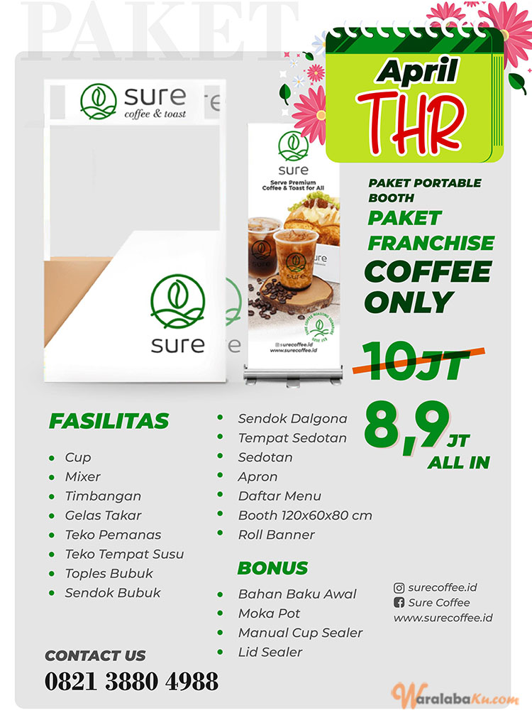 Franchise Peluang Usaha Sure Coffee
