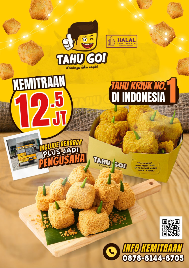 Franchise Tahu Go ~ Peluang Bisnis Tahu Krispi Kriuk