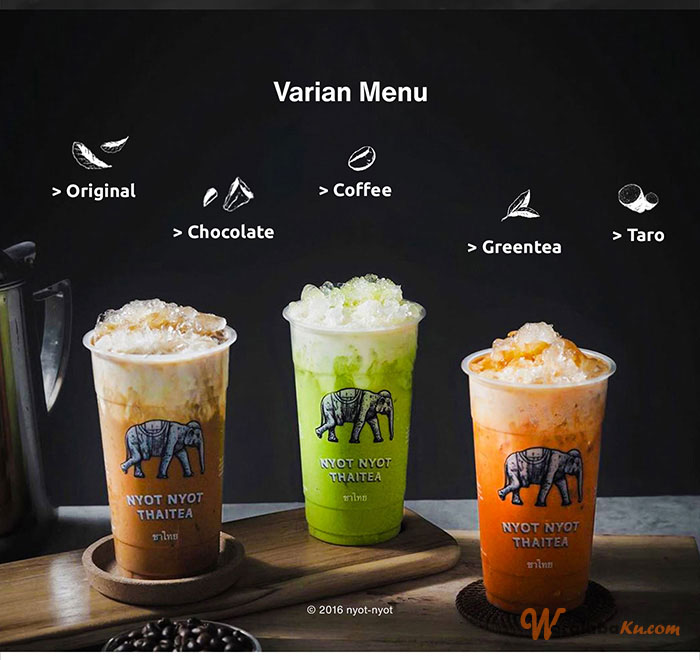 Franchise Peluang Usaha minuman teh nyot nyot thai tea Testimoni