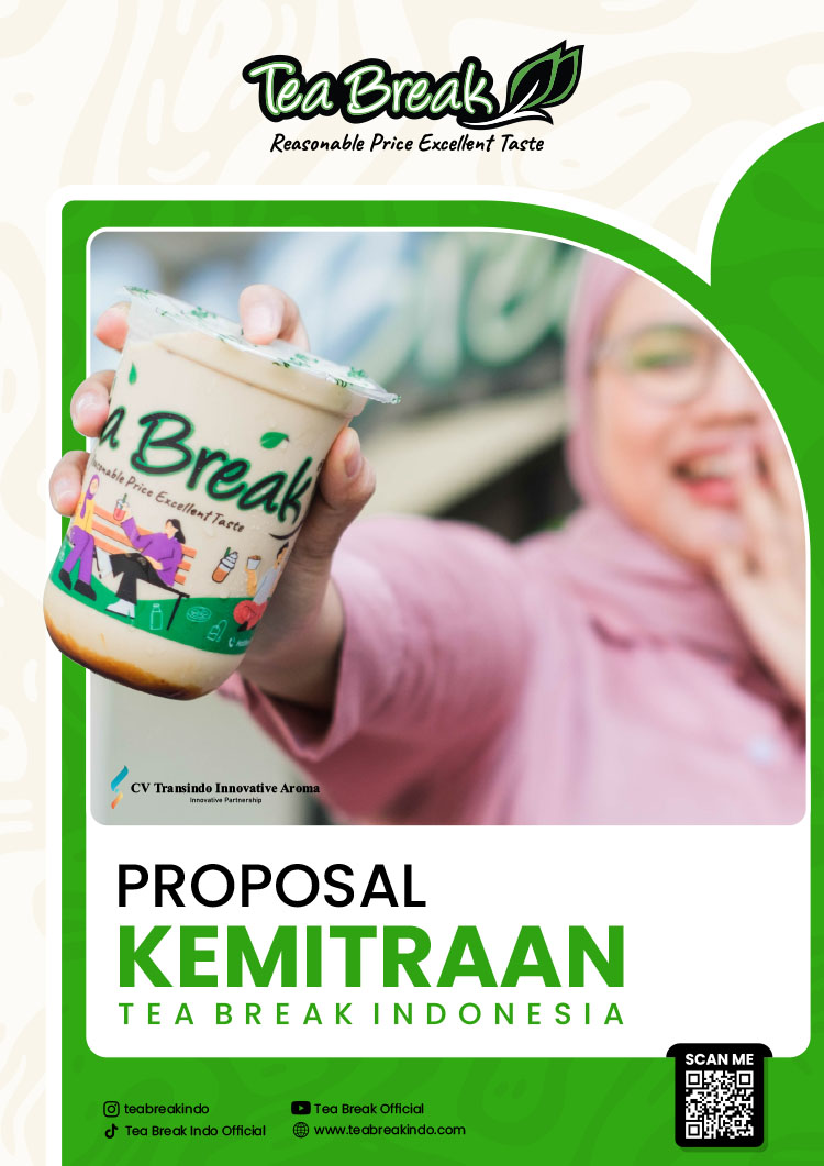 Kemitraan / Peluang Bisnis Minuman Kekinian, Teh, & Es Krim Keliling Tea Break