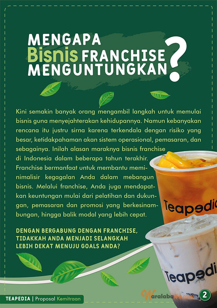 Franchise Peluang Usaha Minuman Thai Tea | Teapedia