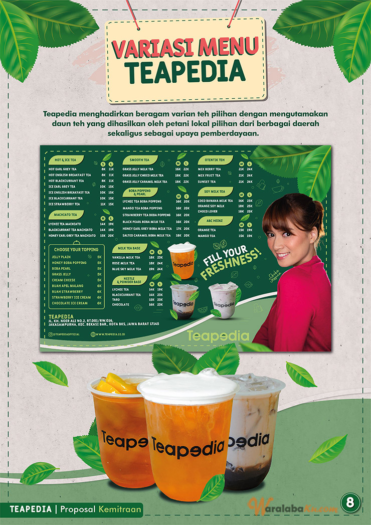 Franchise Peluang Usaha Minuman Thai Tea | Teapedia