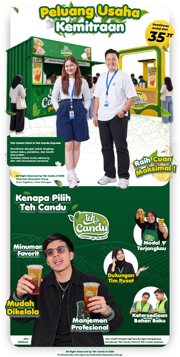 Kemitraan Peluang Bisnis Es Teh Jumbo Teh Candu Kemitraan Peluang Bisnis Es Teh Jumbo Teh Candu