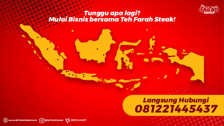 Kemitraan Peluang Bisnis Steak Jalanan Tenda Teh Farah Steak