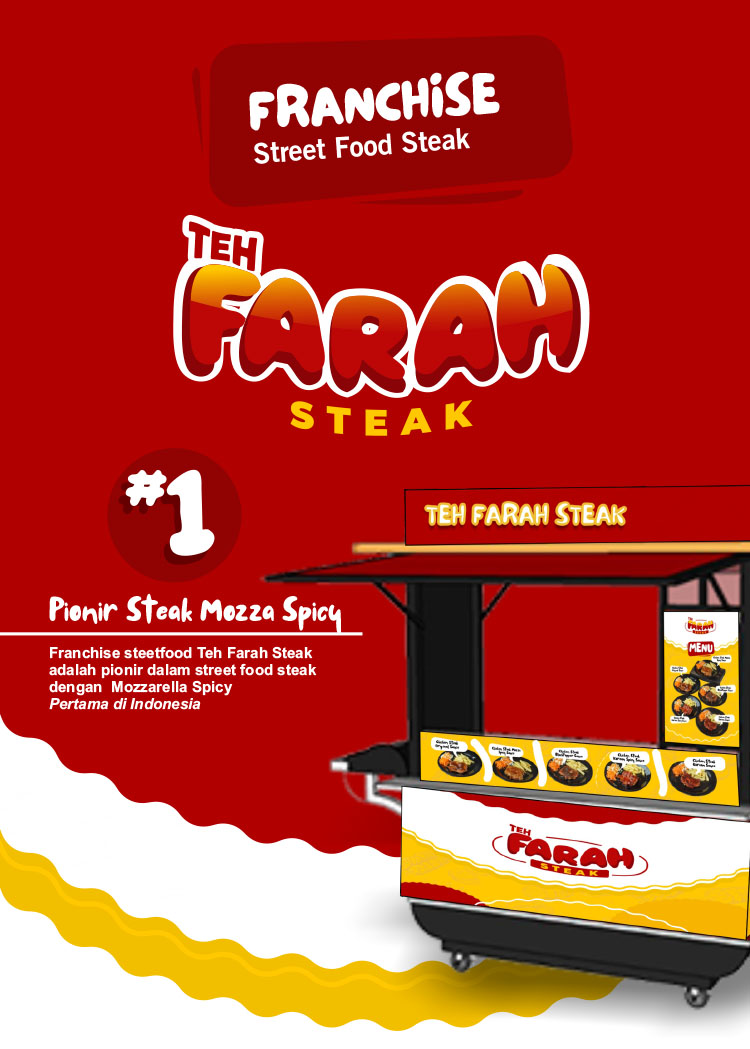 Kemitraan Peluang Bisnis Steak Jalanan Tenda Teh Farah Steak