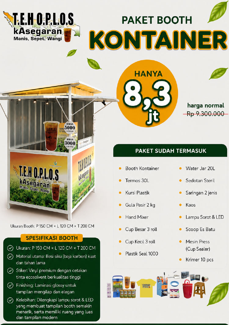 Kemitraan / Peluang Bisnis Modal Kecil Es Teh Oplos Kasegaran Kemitraan / Peluang Bisnis Modal Kecil Es Teh Oplos Kasegaran