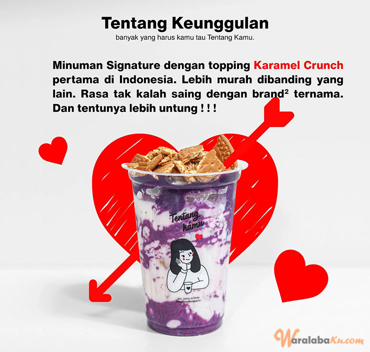 Franchise TENTANG KAMU DRINK ~ Peluang Bisnis Signature Drink