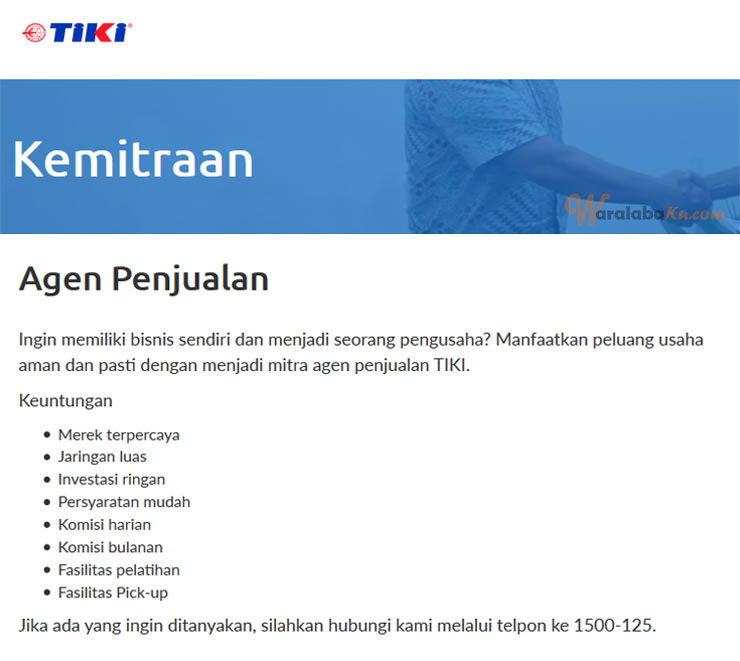 Franchise TIKI Titipan Kilat ~ Peluang Bisnis Jasa Kurir Pengiriman Barang & Dokumen