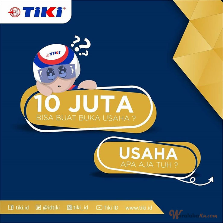 Franchise TIKI Titipan Kilat ~ Peluang Bisnis Jasa Kurir Pengiriman Barang & Dokumen