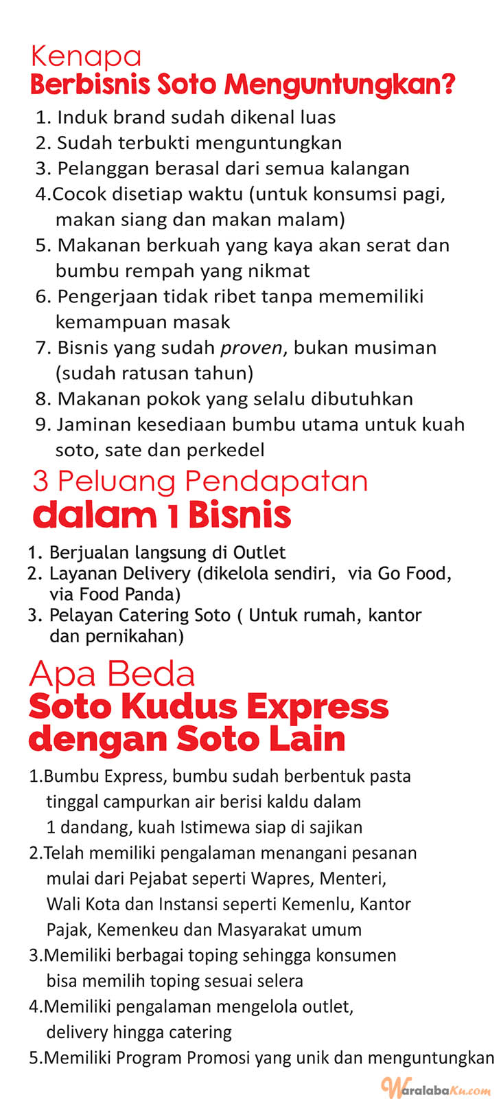 Franchise Peluang Usaha Soto Kauman Express