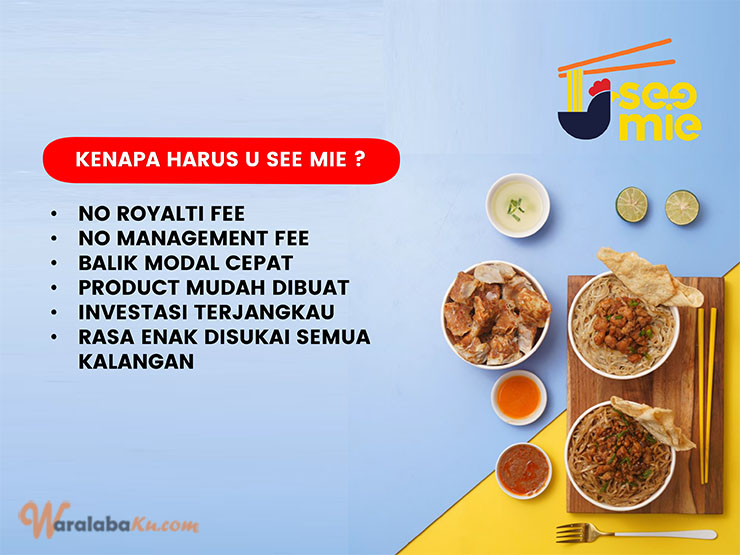 Franchise Peluang Usaha Makanan Mie Ayam | U See Mie