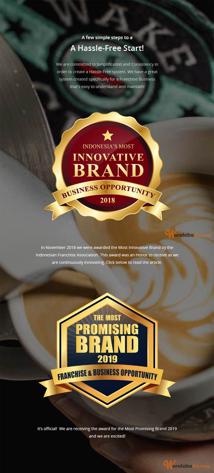 Franchise Peluang Usaha Cafe Wake Cup