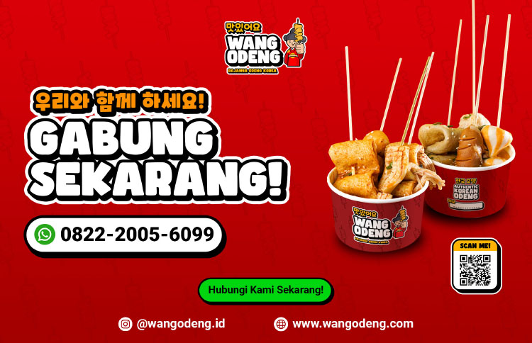 Kemitraan Peluang Bisnis Makanan Korea Wang Odeng