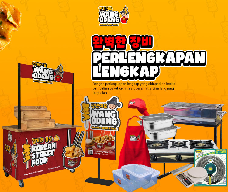 Kemitraan Peluang Bisnis Makanan Korea Wang Odeng