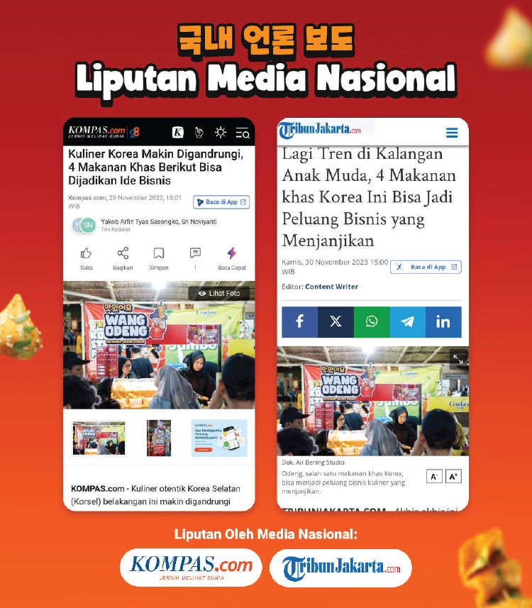 Kemitraan Peluang Bisnis Makanan Korea Wang Odeng