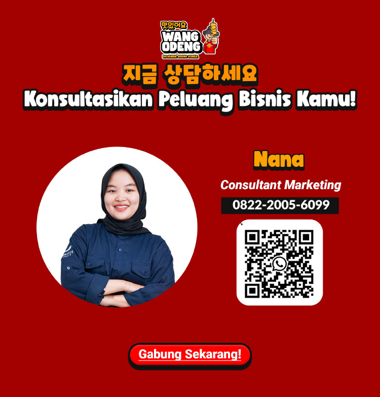 Kemitraan Peluang Bisnis Makanan Korea Wang Odeng