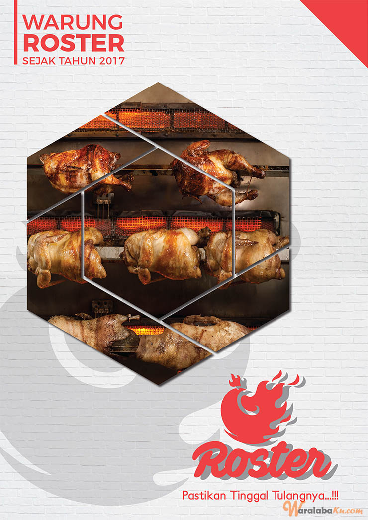 Franchise Warung Roster ~ Peluang Bisnis Resto Ayam & Bebek Peking Panggang