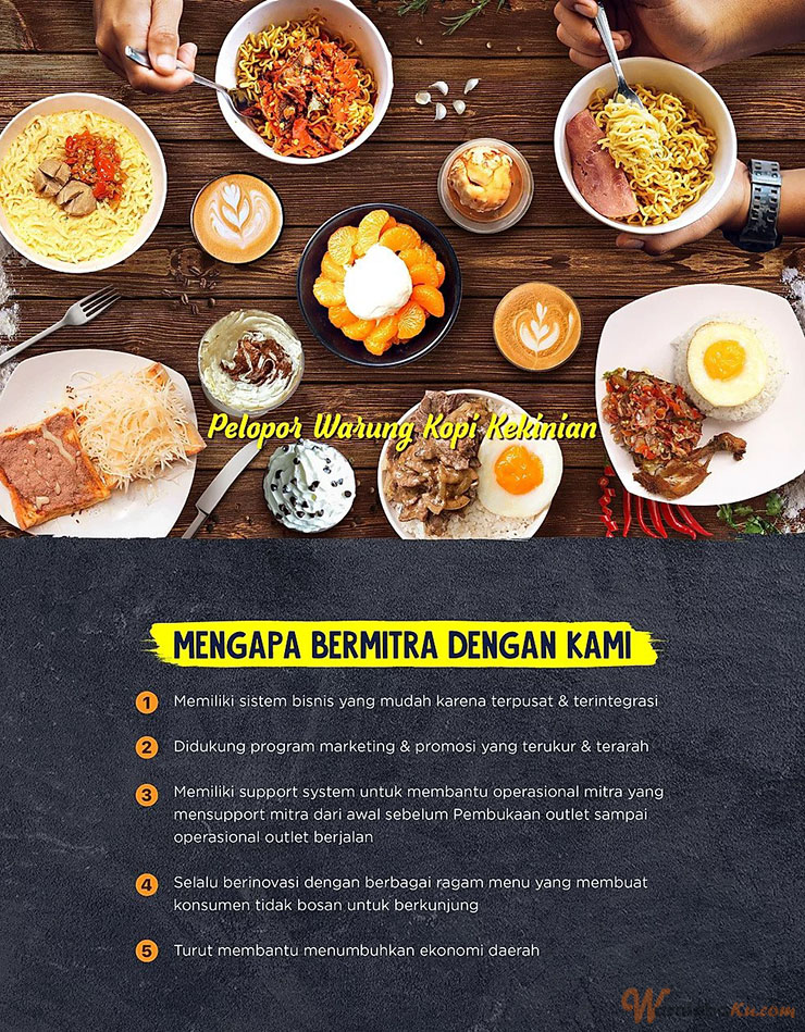  Franchise  Warunk Upnormal Peluang Bisnis Cafe Indomie  