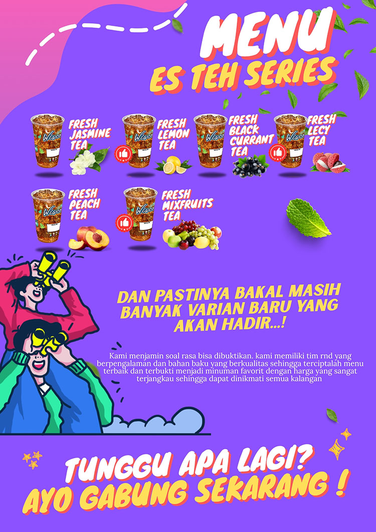 Franchise Peluang Usaha Minuman Kekinian Viral WISCO ICE Franchise Peluang Usaha Minuman Kekinian Viral WISCO ICE