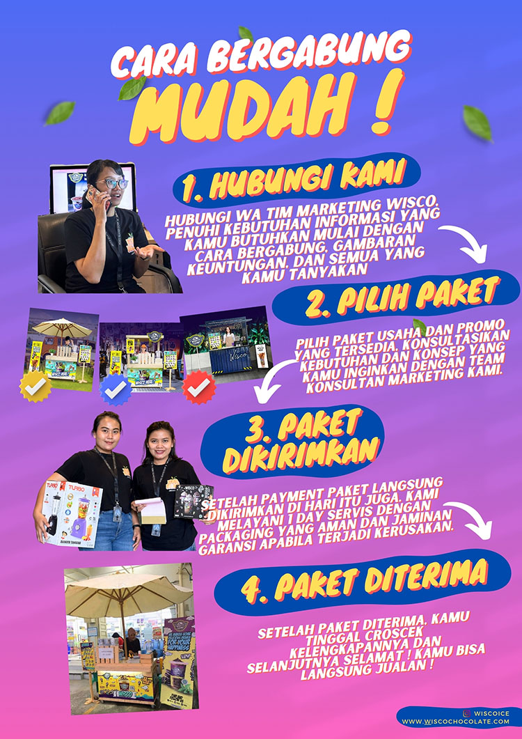 Franchise Peluang Usaha Minuman Kekinian Viral WISCO ICE Franchise Peluang Usaha Minuman Kekinian Viral WISCO ICE