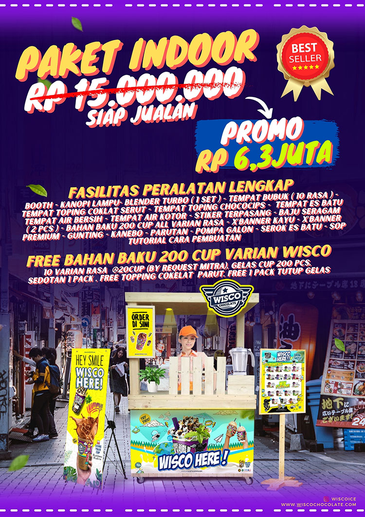 Franchise Peluang Usaha Minuman Kekinian Viral WISCO ICE Franchise Peluang Usaha Minuman Kekinian Viral WISCO ICE