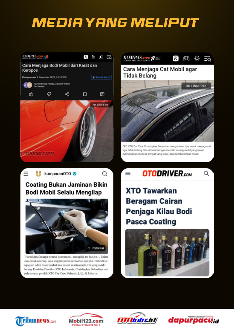 Kemitraan / Peluang Bisnis Auto Detailing Coating XTO Car Care