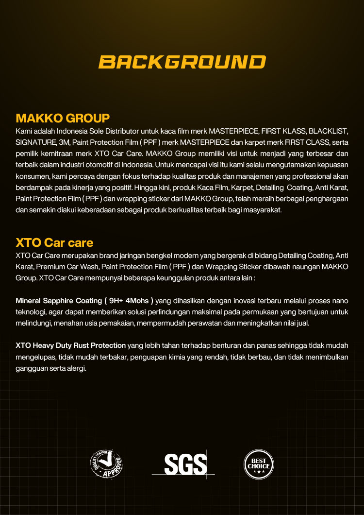 Kemitraan / Peluang Bisnis Auto Detailing Coating XTO Car Care