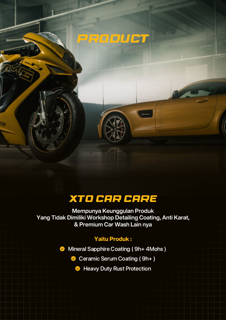 Kemitraan / Peluang Bisnis Auto Detailing Coating XTO Car Care