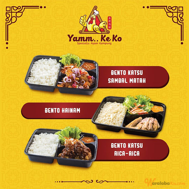 Franchise Yamm Ke Ko ~ Peluang Bisnis Ayam Kampung Siap Saji Bento