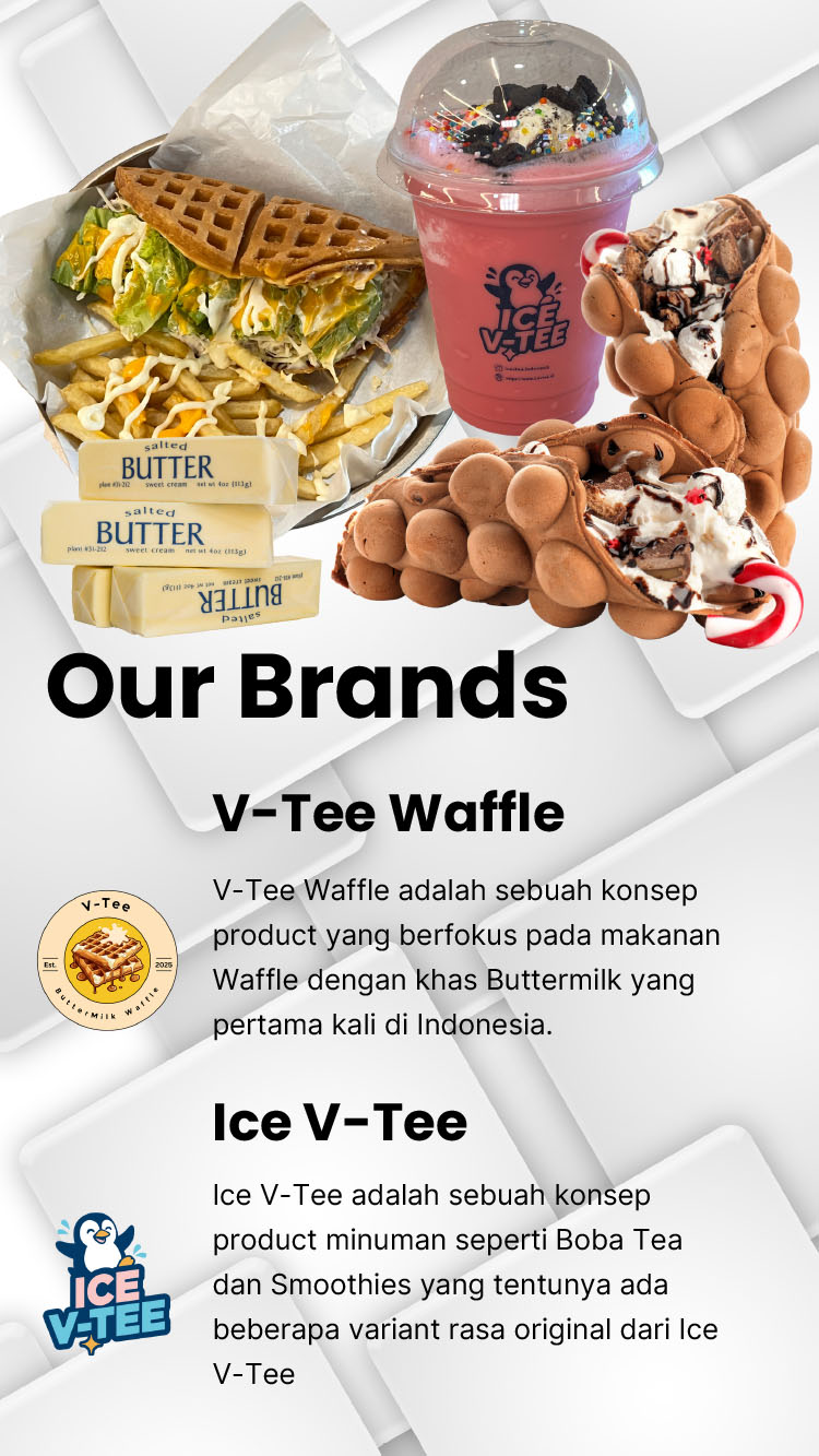 Kemitraan / Peluang Bisnis Buttermilk Sandwich Waffle, Es Krim, Smoothies, & Nachos