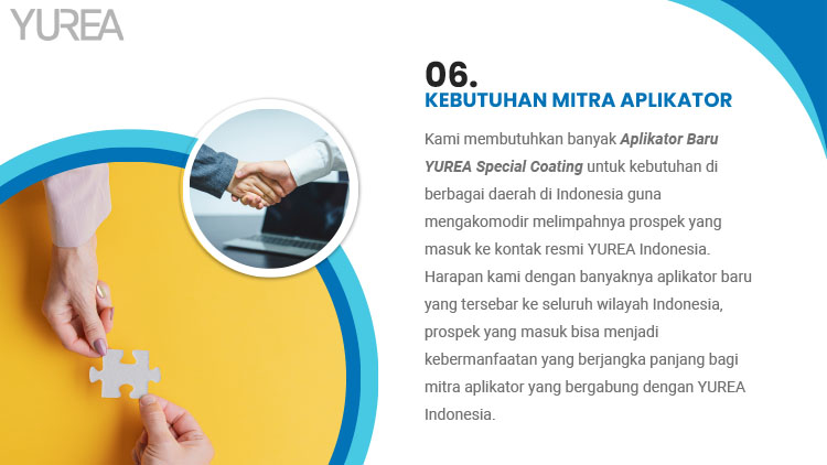 Kemitraan Peluang Bisnis Coating Waterproofing Yurea