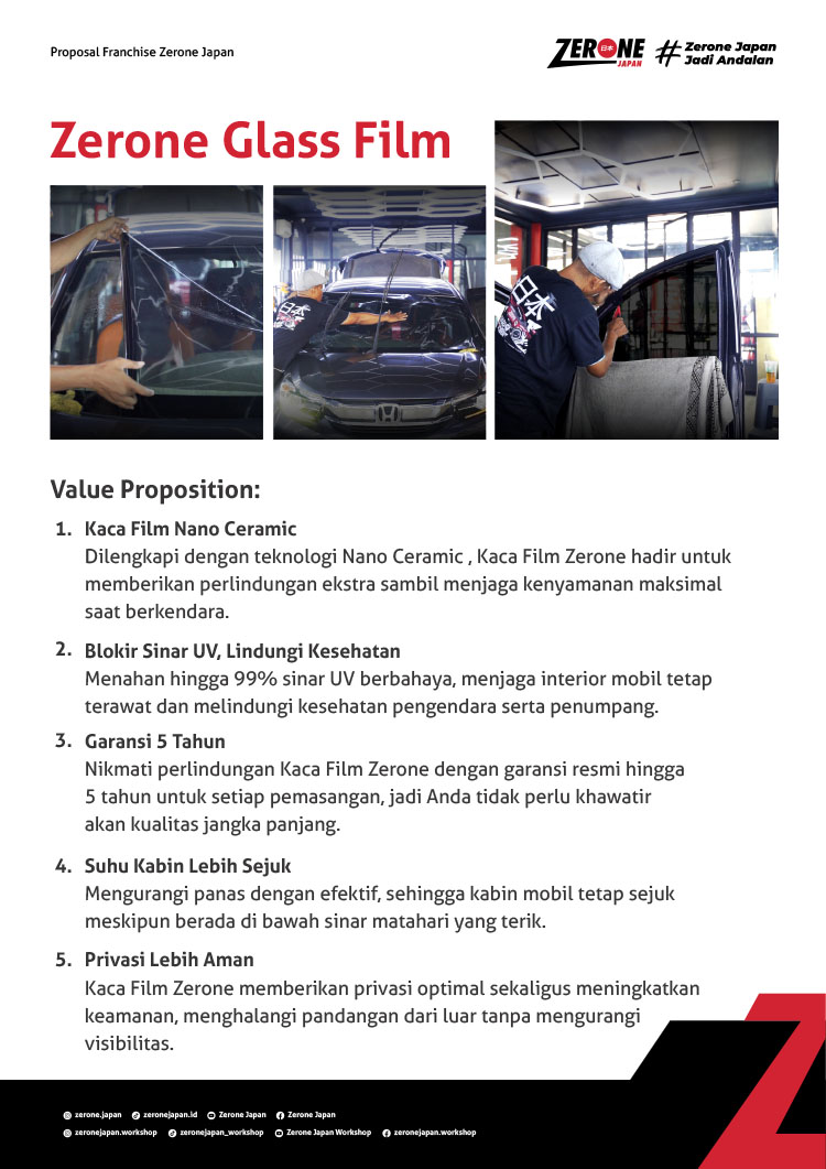 Kemitraan / Peluang Bisnis Perawatan Mobil Zerone Autocare & Garasi Kafe
