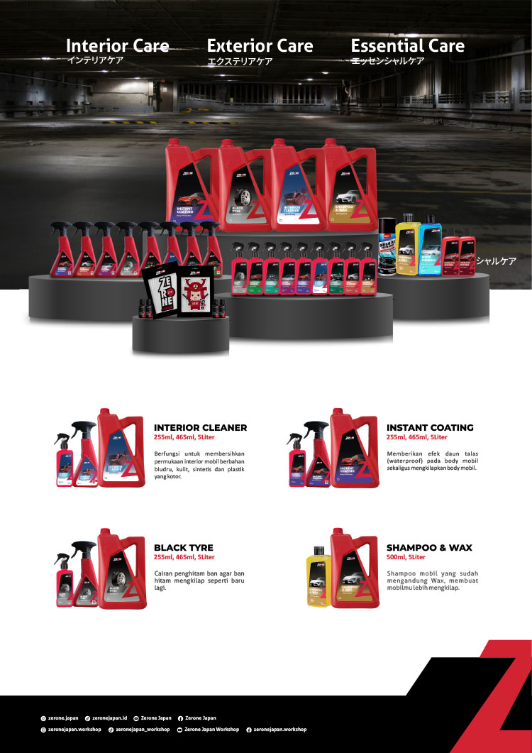 Kemitraan / Peluang Bisnis Perawatan Mobil Zerone Autocare & Garasi Kafe