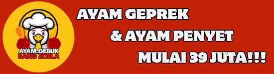 Franchise Ayam Gebuk Bang Zoela ~ Peluang Bisnis Ayam Geprek &amp; Penyet