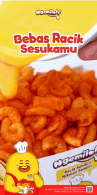Franchise Ngemiloh ~ Peluang Bisnis Chips Campur Snack Viral
