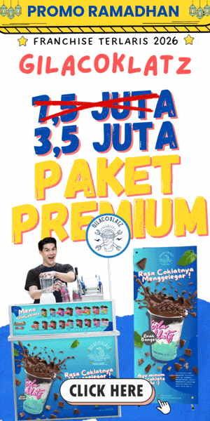 Promo Ramadhan Franchise Gilacoklatz ~ Peluang Bisnis Minuman Coklat