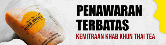 franchise Khab Khun Thai Tea ~ Peluang Bisnis Minuman Teh