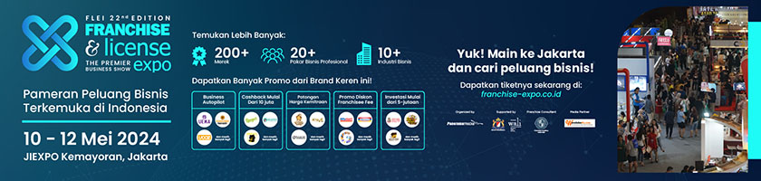 Pameran Franchise & License Expo Indonesia 2024 Jakarta