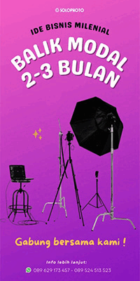 Franchise Solo Photo ~ Peluang Bisnis Studio Foto & Fotografi