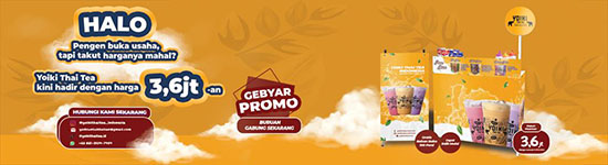 Franchise YOIKI THAI TEA INDONESIA ~ Peluang Usaha Minuman Teh