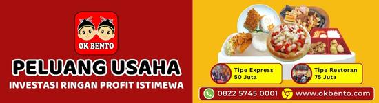 Franchise OK BENTO ~ Peluang Bisnis Restoran Jepang, Fast Food & Steak