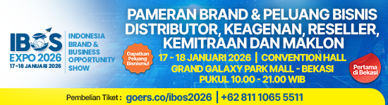 Pameran IBOS Expo 2026 Bekasi ~ Indonesia Brand & Business Opportunity Show