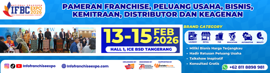 Pameran Franchise IFBC Jakarta 2026 ~ Info Franchise & Business Concept Expo Pameran Franchise IFBC Jakarta 2026 ~ Info Franchise & Business Concept Expo