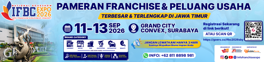 Pameran Info Franchise & Business Concept Expo IFBC Surabaya 2026