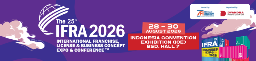 Pameran Franchise IFRA 2026 ICE BSD ~ International Franchise, License, & Business Concept Expo & Conference