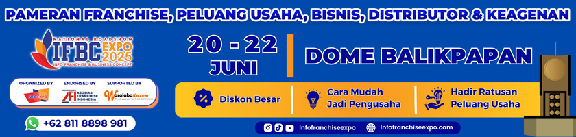 Pameran Info Franchise & Business Expo IFBC Balikpapan 2025