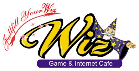 Logo Wiz Game Center & Internet Cafe