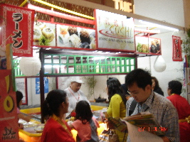 Stand Waralaba Ikki Sushi