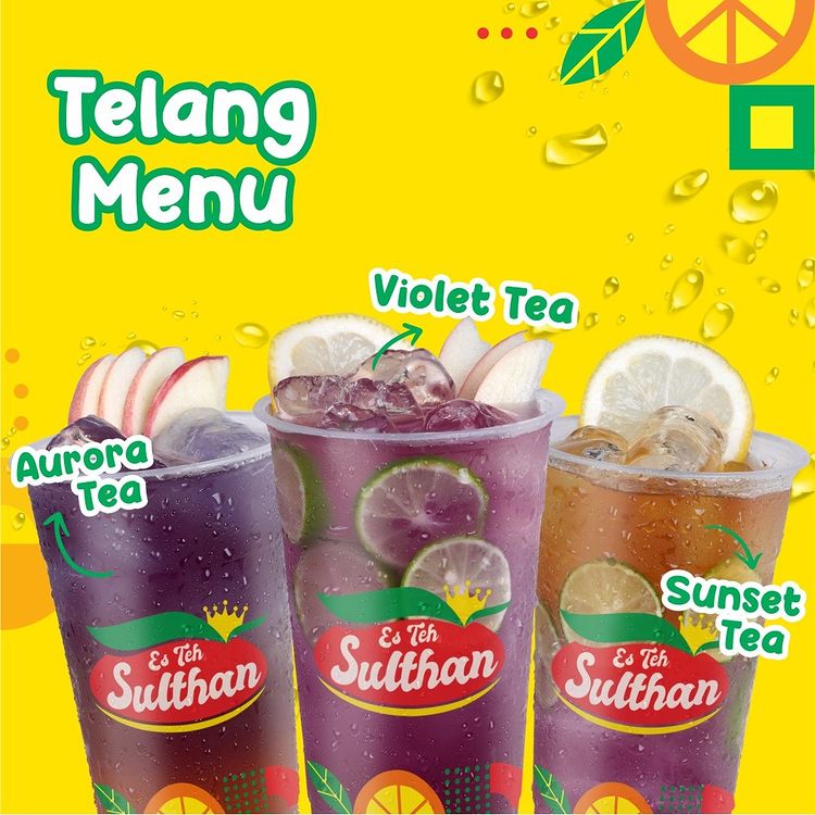 Telang Tea by Es Teh Sulthan