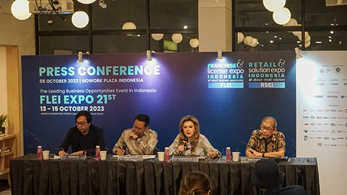 Press Conference Franchise & License Expo XXI 2023